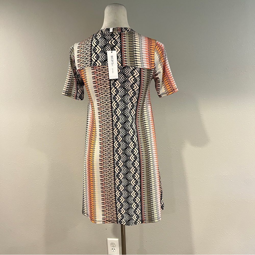 BCBGeneration Multicolor Geometric Pattern short … - image 5